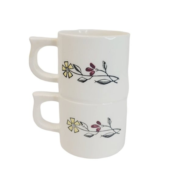 VINTAGE Krazy Koffee Kup Kitschy Double Stacked Funny Novelty Coffee Mug Japan - Picture 2 of 10